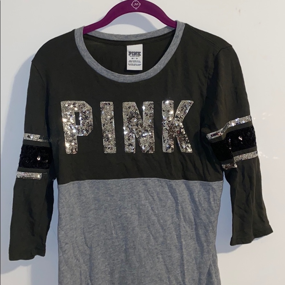 Pink sparkly shirt